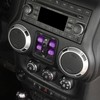 SQQP for JK Aluminium Center Console Window Switch Button Cover