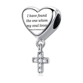 GOINEVA I have found charm 925 Sterling Silver Charms Fits Women's Charm Bracelet and Necklace Bead Jewelry Gifts for Sister