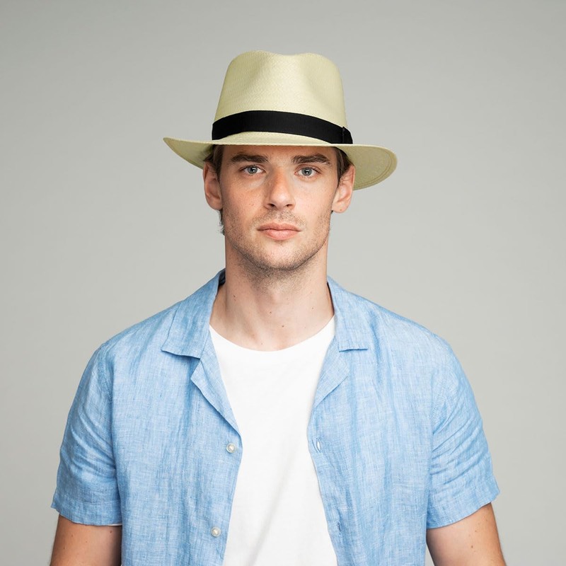 Bailey of Hollywood Spencer LiteStraw® Fedora - Natural/L Natural, Large