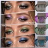 Chameleon Purple Glitter Eyeshadow, Holographic Shimmer Eye Shadow, Highly Pigmented
