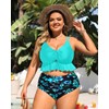 Daci - Traje de baño de dos piezas para mujer,