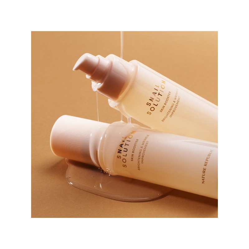 Nature Republic 안티에이징 미백 주름개선 스네일 솔루션 스킨 Anti-aging Whitening