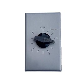 MarkTime 93305 Commercial Grade in-Wall Timer, Four Hours, Brushed Aluminum
