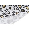 styleBREAKER 01020045 Women's Cotton Muslin Triangle Scarf with Leopard Pattern,