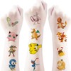 20PCS Cute Monster Temporary Tattoos Stickers Cute Cartoon Waterproof Temporary