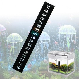 Stick-On Digital Aquarium Thermometer for Fish Tank Aquarium Thermometer GD01239 100ea
