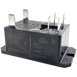 2-Pack T92S7D22-22 Relay – 30A 22VDC DPST Industrial Power Relay – Compatible with Carrier/Bryant/Payne HVAC Systems (Furnace, AC, Heat Pump) – Fixes Compressor Start Failures & Fan Control Issues