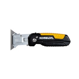 Komelon Folding 2-N-1 Utility Knife & Scraper