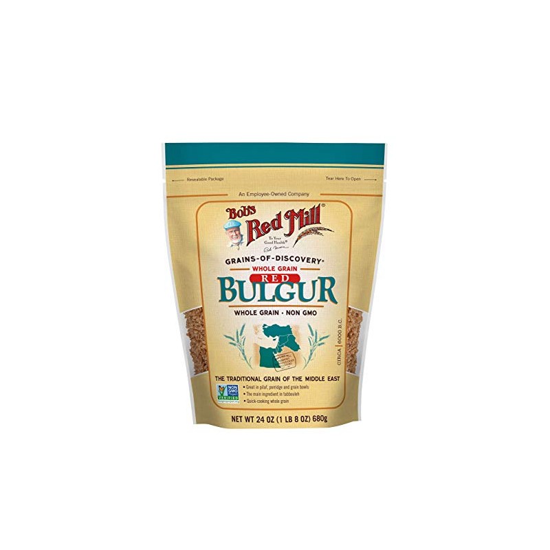 Bob's Red Mill Red Bulgur Hard Wheat, 24 Ounce (Pack