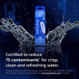 everydrop by Whirlpool Refrigerator Water Filter A - EDRARXD1, Single-Pack