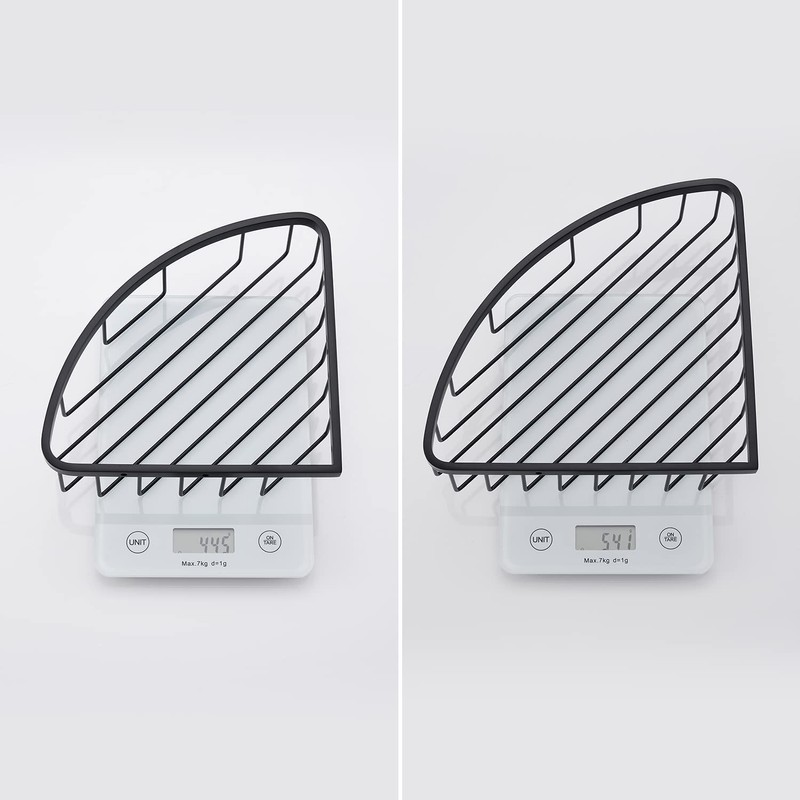 GORDEE [2 Pack] Corner Shower Caddy Shelf Organizer, Stainless Steel