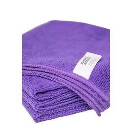 SHINE ARMOR Microfiber Towels Set - 2 Soft Cleaning Cloths for Professional Car Detailing