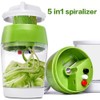Handheld Spiralizer 3 in 1 Vegetable Slicer, Veggie Spiral Cutter
