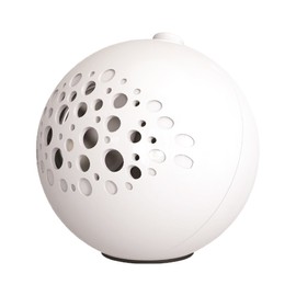 Vibe Spherical Compact Mini Portable Wireless Bluetooth Music Speaker - White