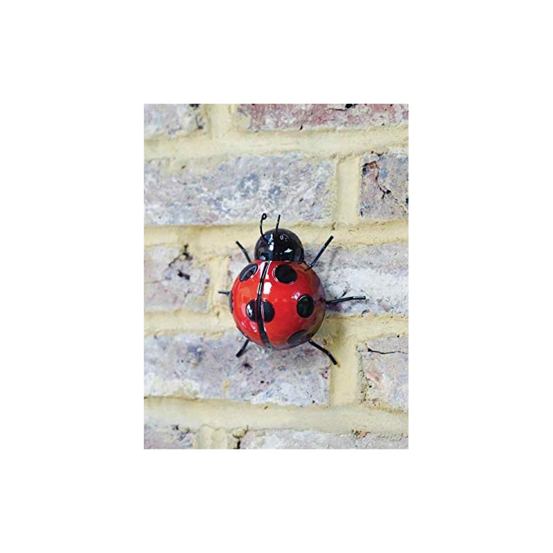 Fountasia 93601 Ladybird Wall Art, Marienkäfer, mittel