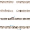 VOANZO Bicycle Chain, Full plating Silver Rust-proof Mountain Road Bike