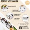 MARE AZZURO Trendy Round Reading Glasses Women Matte Designer Readers