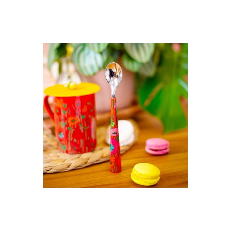 Pylônes, Dessert Spoon - Sweet Spoon Poppies