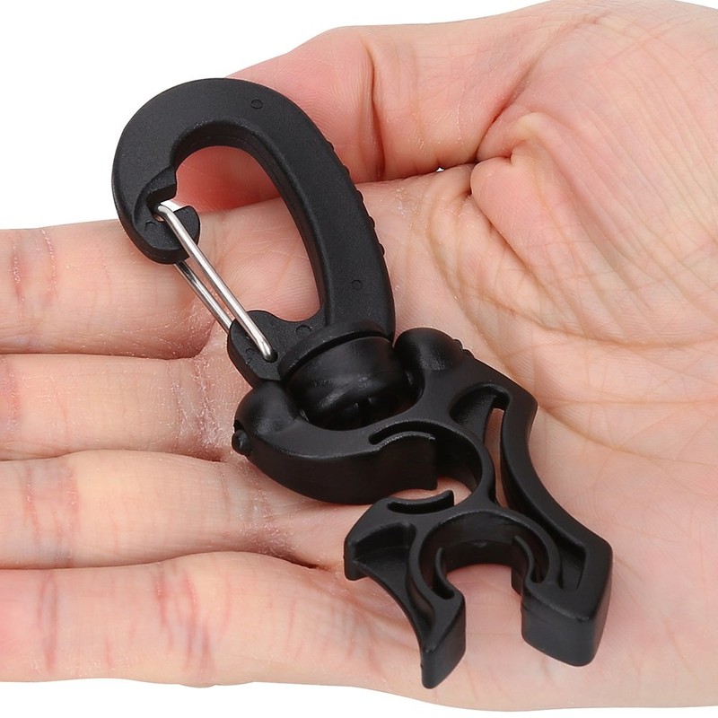 Keenso 1Pc Diving Hose Clip, Diving Hose Clip Holder,Outdoor Scuba