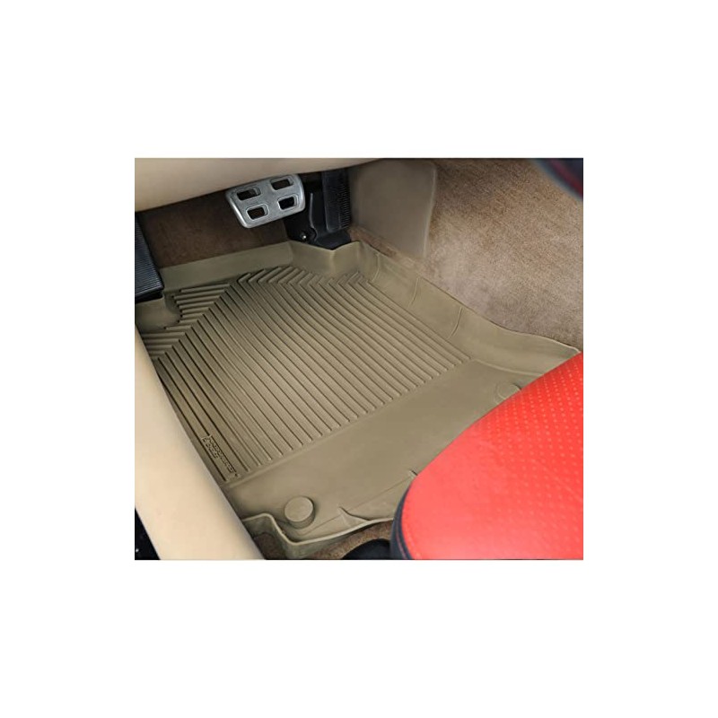 1997-2013 Corvette Molded Rubber Floor Mats (Tan)