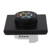 Smart Thermostat Black App Remote Control Timing Energy Saving High