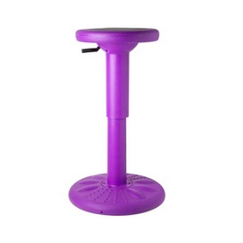 Active Chair – Adjustable Wobble Chair for Teenagers - Age Range 12-18y – Adjusts from 16.65" to 23.75" – Flexible Seating Classroom - Corrects Posture - Purple