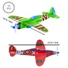 HONGECB Glider Planes Set, Polystyrene Flyer Set, Individually Packaged Polystyrene