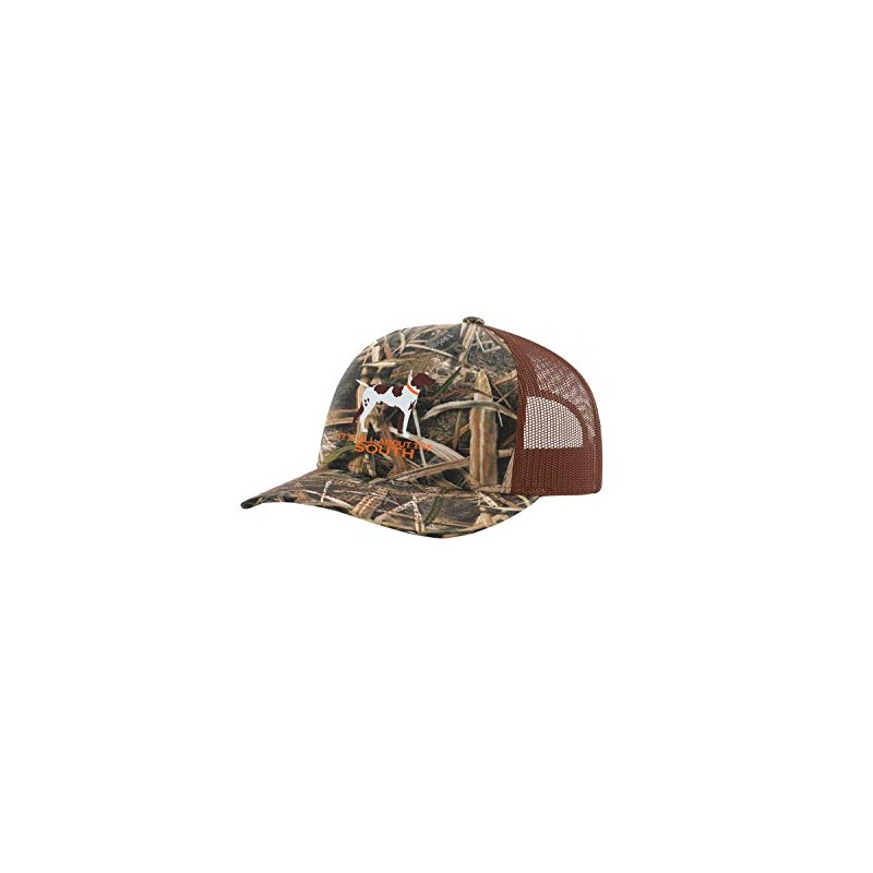 It's All About The South Pointer Mesh Back Trucker Hat-Camo