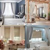 Byondeth Curtain Rods for Windows 16 to 45 Inches Adjustable