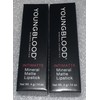 2x Youngblood Mineral Cosmetics Women's Makeup Intimate matte Lipstick vanity