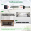 Garage Door Sensors Bracket, Replacement for Genie/Overhead Garage Door sensors,