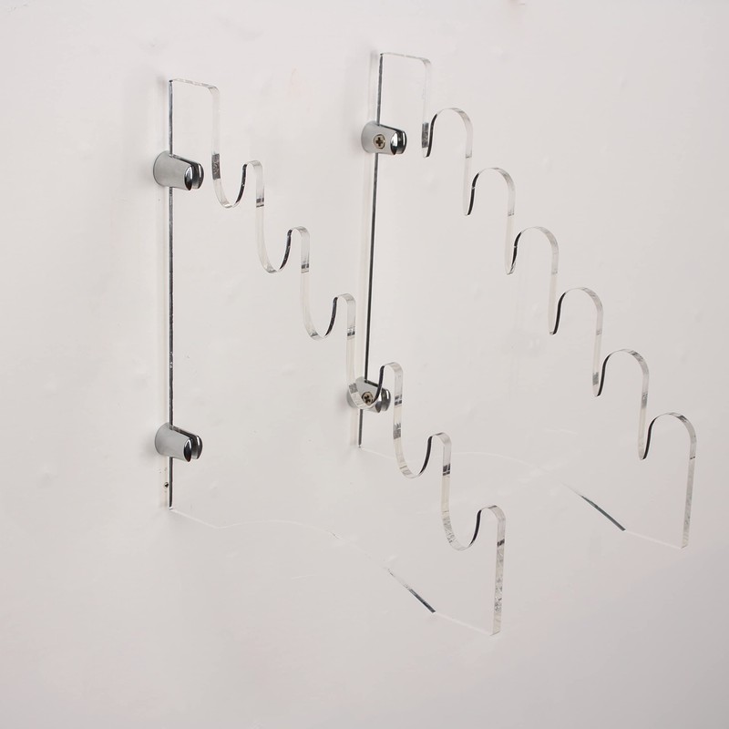 HHUXIUE Acrylic Knife Rack Display Stand - Wall Mount Storage