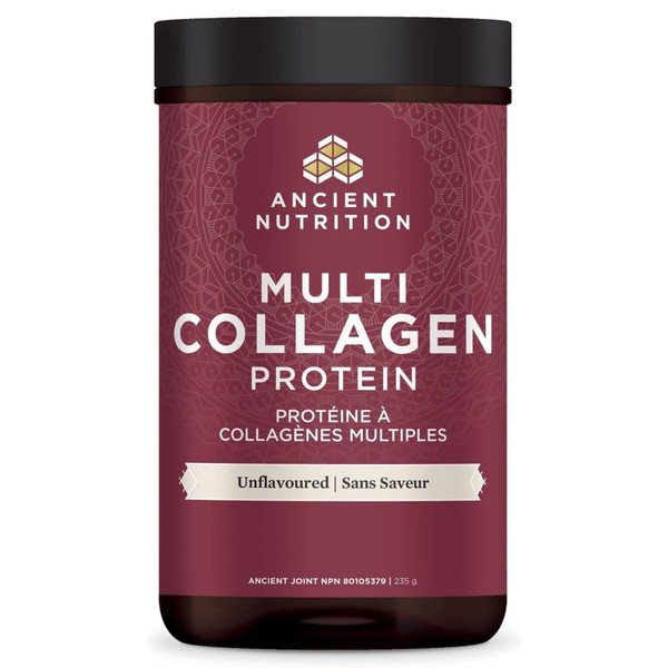 Ancient Nutrition Multi Collagen Protein Powder, Unflavoured / 222-286g