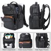 TIDING Genuine Leather Backpack for Men 15.6" Laptop Computer Bag