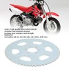 65 Tooth Chain Sprocket Carbon Steel 6 Holes 37mm Bore