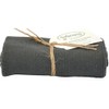 Solwang Hand Towel Knitted in Dark Grey H93