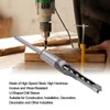 Square Hole Drill Bit High Speed Steel Incisive WearResistant Durable