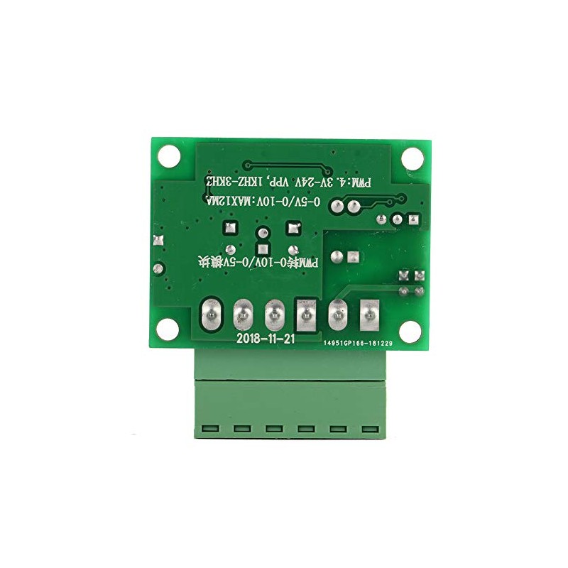 Garosa PWM-to-voltage module 0-100% PWM Signal to 0-10V Voltage Converter