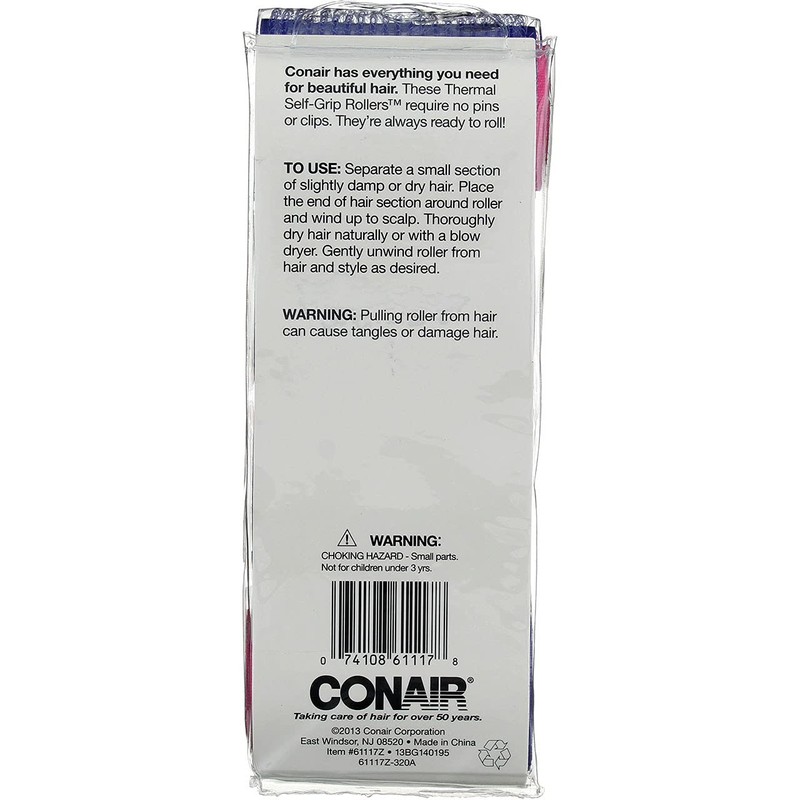 Conair Thermal Self Grip Size, 4 Ounce