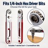 Mini Ratcheting Screwdriver for Tight Spaces – 4.06-Inch Reversible Alloy