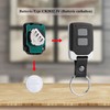 Garage Door Opener Remote Control Compatible with CRAWFORD/NORMSTAHL RCU 433