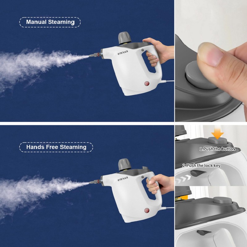 TICYACK Handheld Steam Cleaner, Steam Cleaner with 16 PCS Accessory