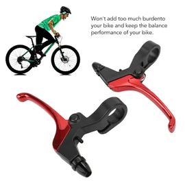 Brake Lever Good Hand Feel Ultralight Mountain Bike Brake Handle Replacement (Red)