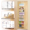 Hocookeper 8 Tier Over the Door Pantry Organizer, Over the