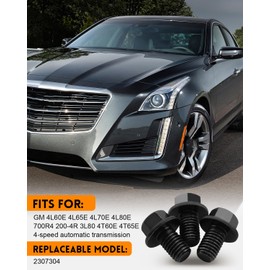 JUWEVAZU 3Pcs 2307304 Torque Converter Bolts Fit for GM 4L60E 4L65E 4L70E 4L80E 700R4 200-4R 3L80 4T60E 4T65E 4 Speed Overdrive, Replace for GM Torque Transformer 10.9 Strength