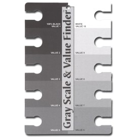 Color Wheel The Color Wheel Company Gray Scale and Value Finder - gray scale and value fi...