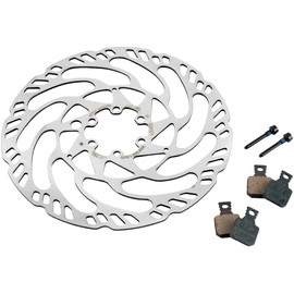 Magura, Mt Estop Optimised Kit 203/C - 8.S: Disco Freno Mdr-C, 203 mm, A 6 Fori E Pastiglia Freno 8.S, Sport (Conf. = 1 Set), Ricambi Bicicletta, Multicoloured, 203 mm, Unisex Adult