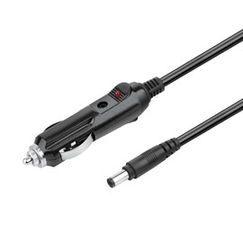 K-MAINS 12V Car DC Adapter Compatible with Bluetti DC7909 Portable Power Station Solar Generator Outdoor Camping Lithium Battery Backup Series 12-28 V 7.9mm x 5.5mm Connection Auto Charging Cable PSU