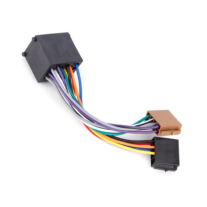Car Radio Adapter Stereo Harness Cable ISO Plug Fits for
