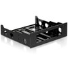 DELOCK ZU FDD Einbaurahmen 8.9cm 3.5Zoll Kunststoff schw.